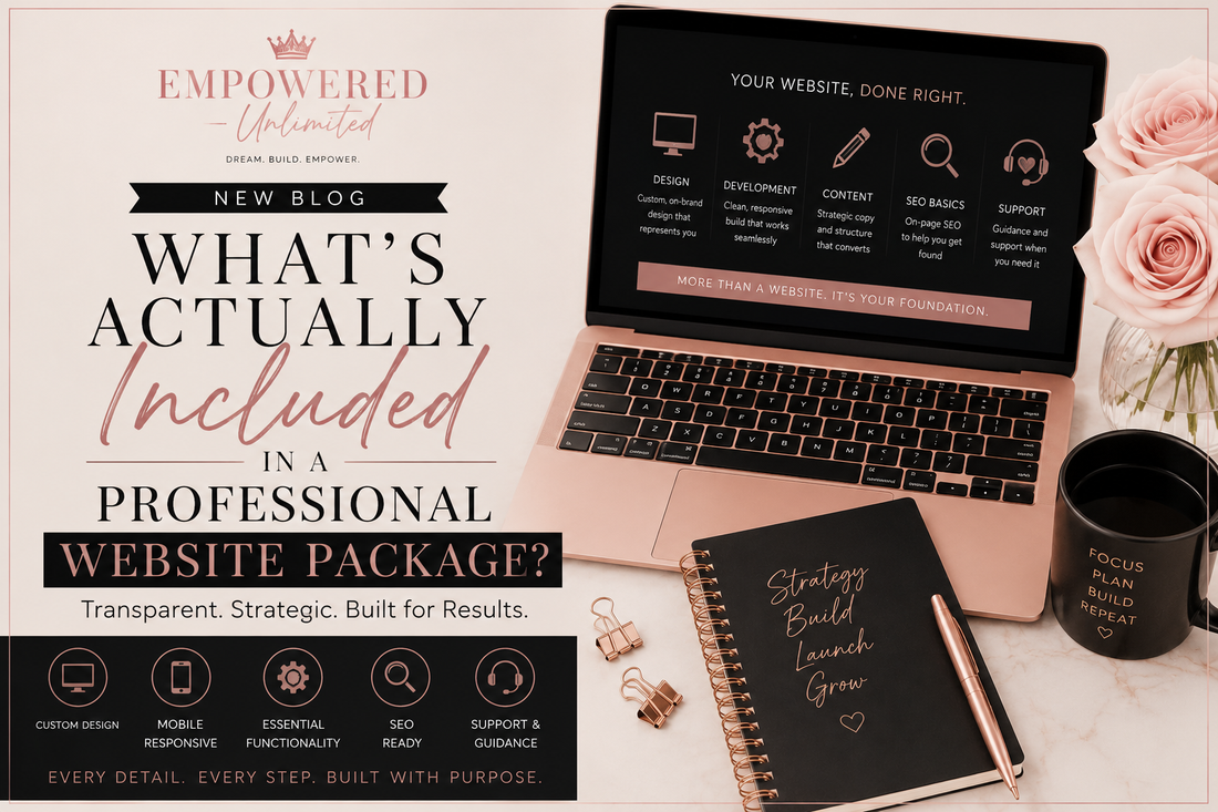 What's Actually Included in a Professional Website Package?