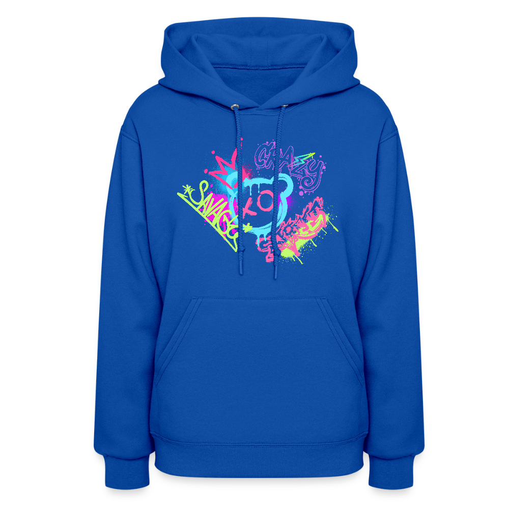 Savage Vibes Hoodie – For the Fearless Woman - royal blue