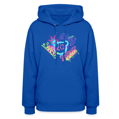 Savage Vibes Hoodie – For the Fearless Woman - royal blue
