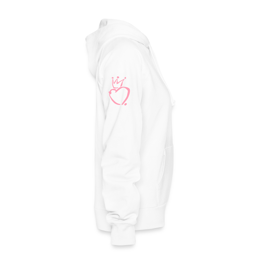 Savage Vibes Hoodie – For the Fearless Woman - white