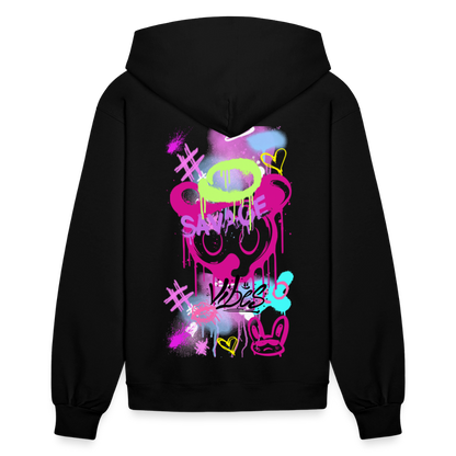 Savage Vibes Hoodie – For the Fearless Woman - black