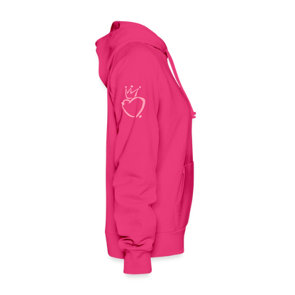 Savage Vibes Hoodie – For the Fearless Woman - fuchsia