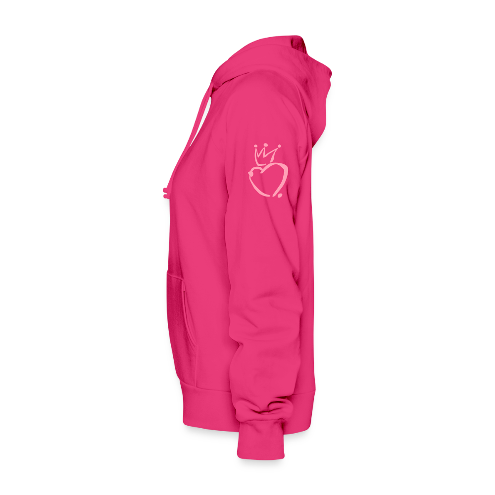 Savage Vibes Hoodie – For the Fearless Woman - fuchsia