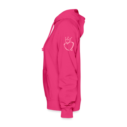 Savage Vibes Hoodie – For the Fearless Woman - fuchsia