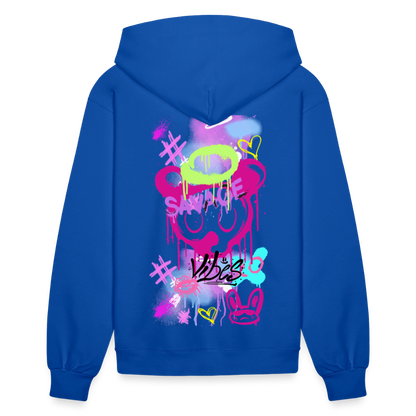 Savage Vibes Hoodie – For the Fearless Woman - royal blue