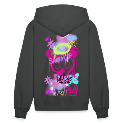 Savage Vibes Hoodie – For the Fearless Woman - asphalt