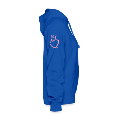 Savage Vibes Hoodie – For the Fearless Woman - royal blue
