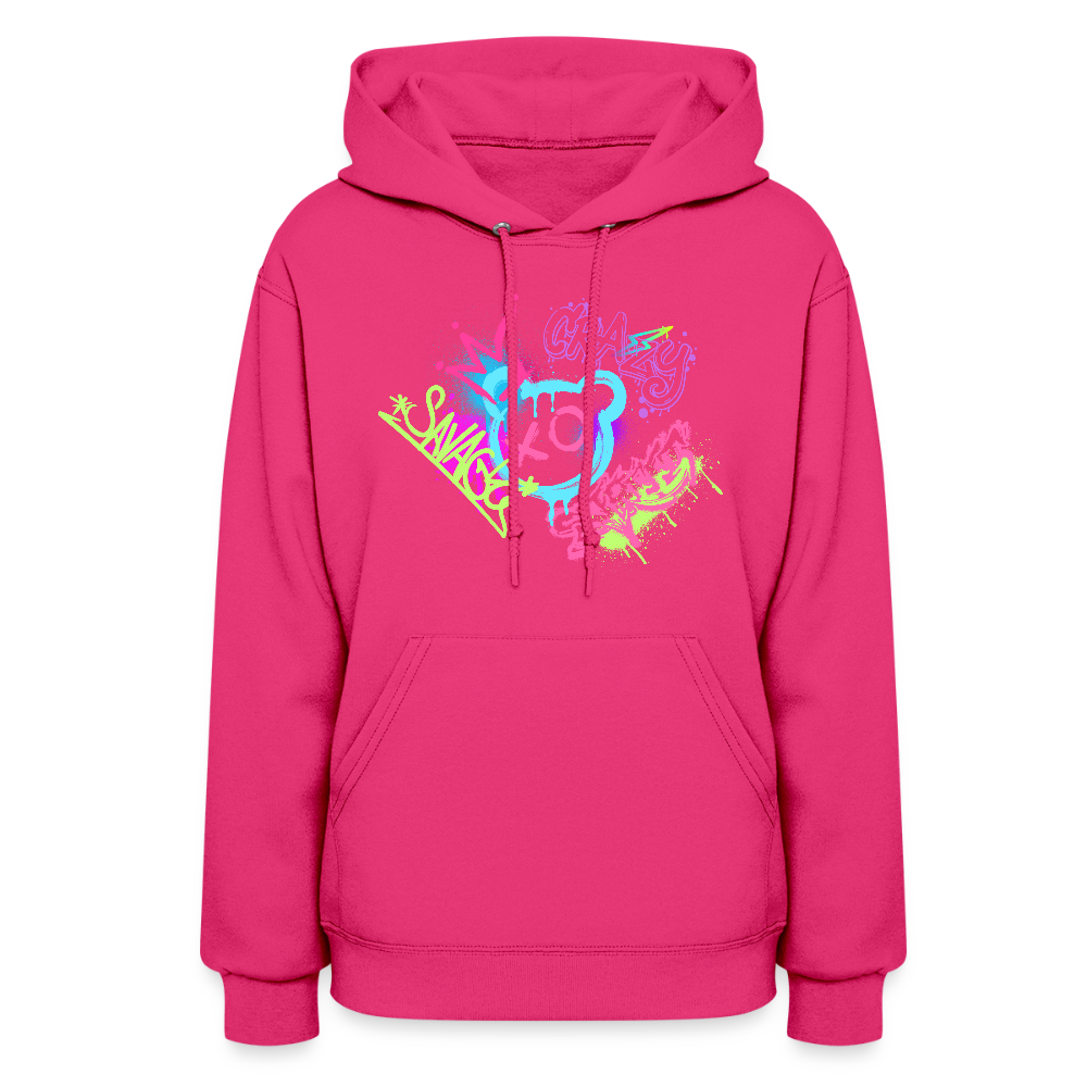 Savage Vibes Hoodie – For the Fearless Woman - fuchsia