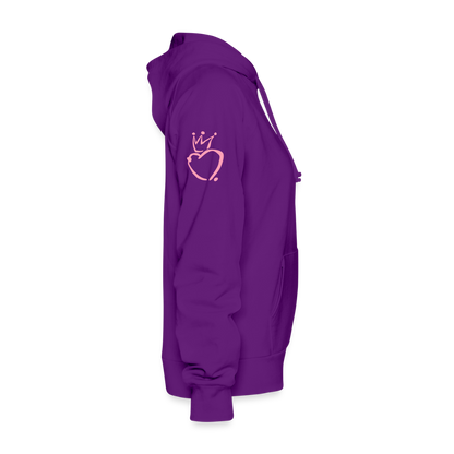 Savage Vibes Hoodie – For the Fearless Woman - purple