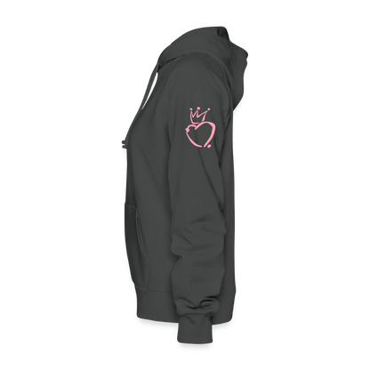 Savage Vibes Hoodie – For the Fearless Woman - asphalt