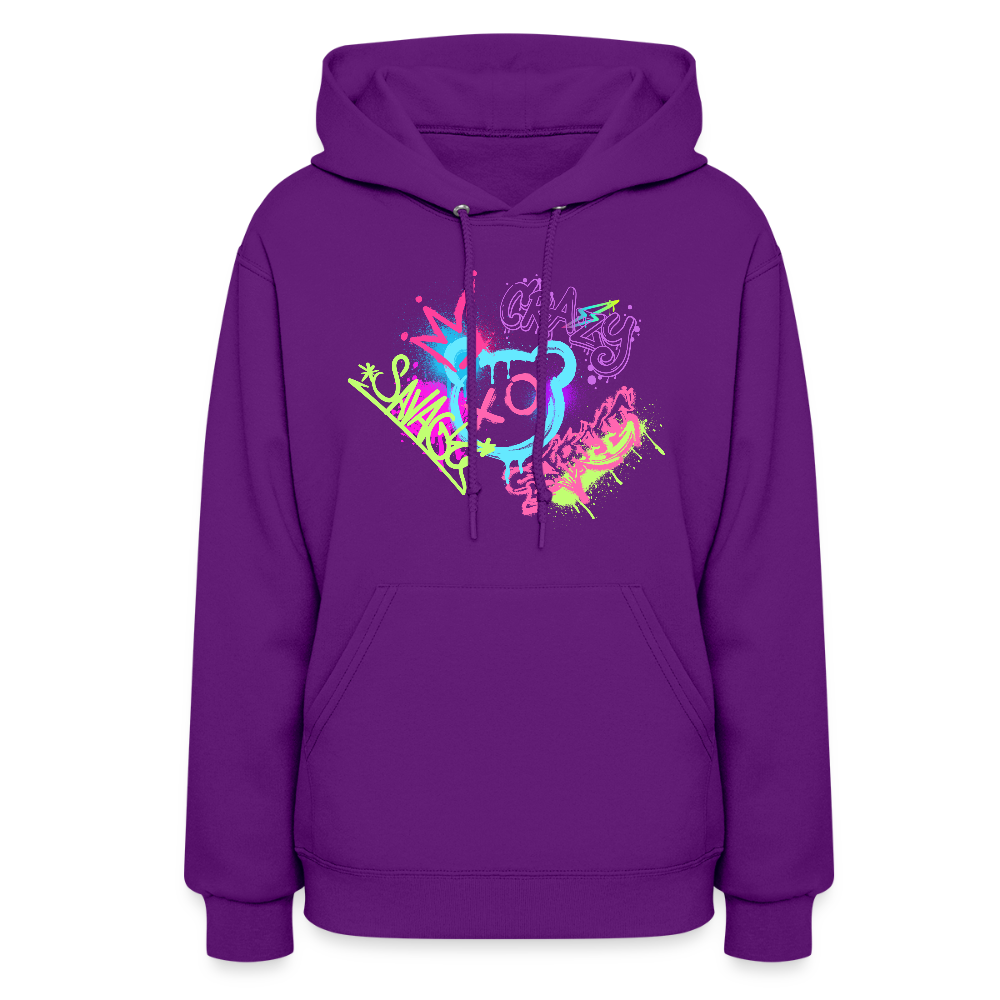 Savage Vibes Hoodie – For the Fearless Woman - purple