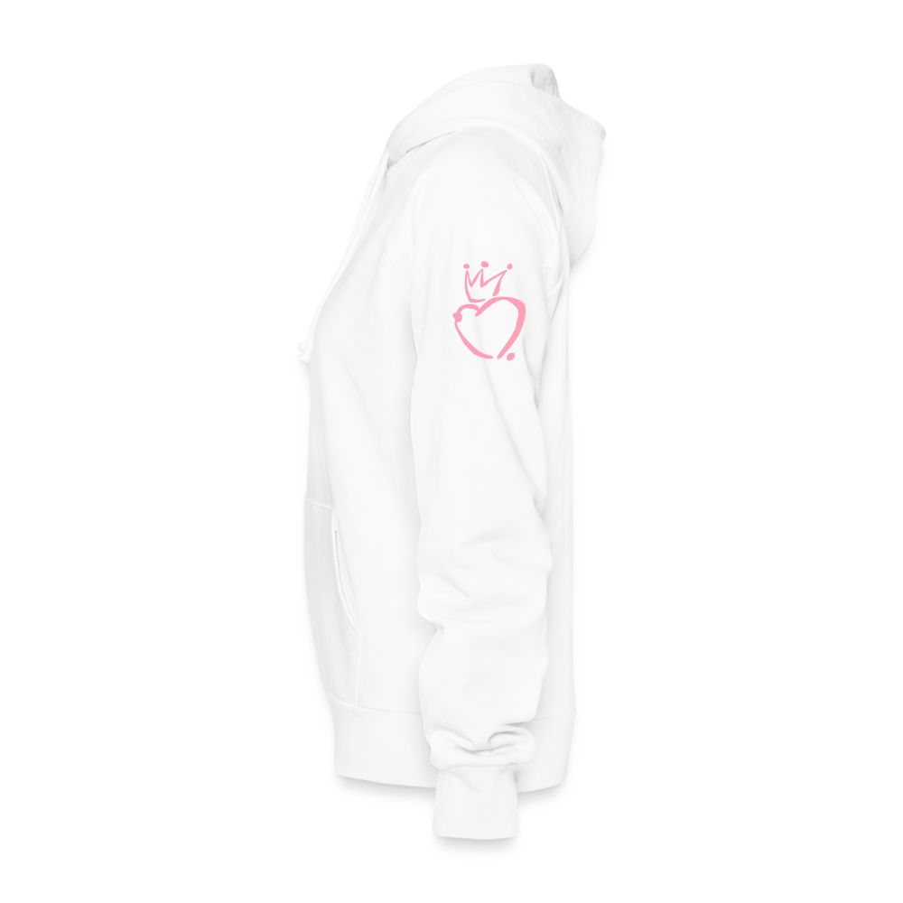 Savage Vibes Hoodie – For the Fearless Woman - white