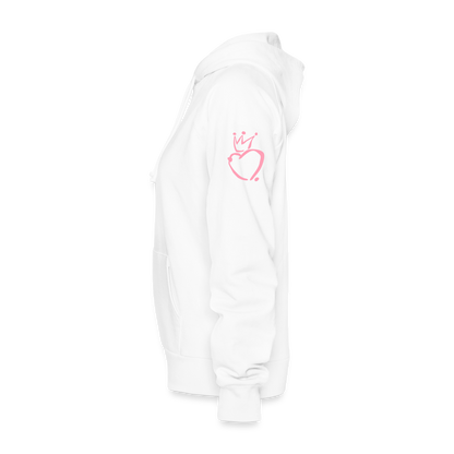 Savage Vibes Hoodie – For the Fearless Woman - white