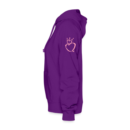 Savage Vibes Hoodie – For the Fearless Woman - purple