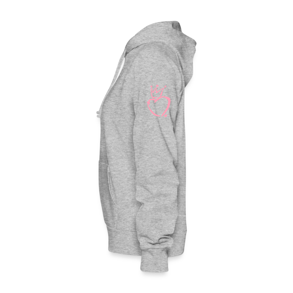 Savage Vibes Hoodie – For the Fearless Woman - heather gray