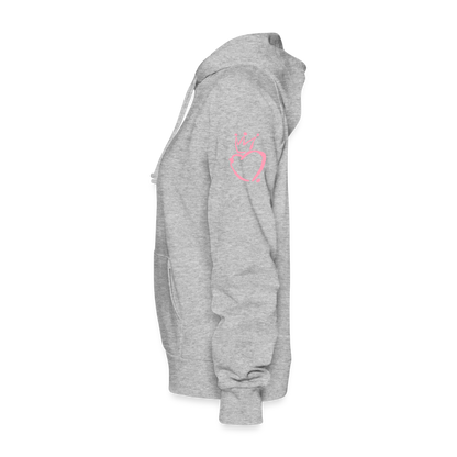 Savage Vibes Hoodie – For the Fearless Woman - heather gray