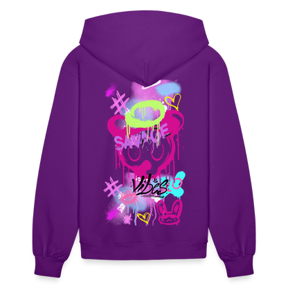 Savage Vibes Hoodie – For the Fearless Woman - purple