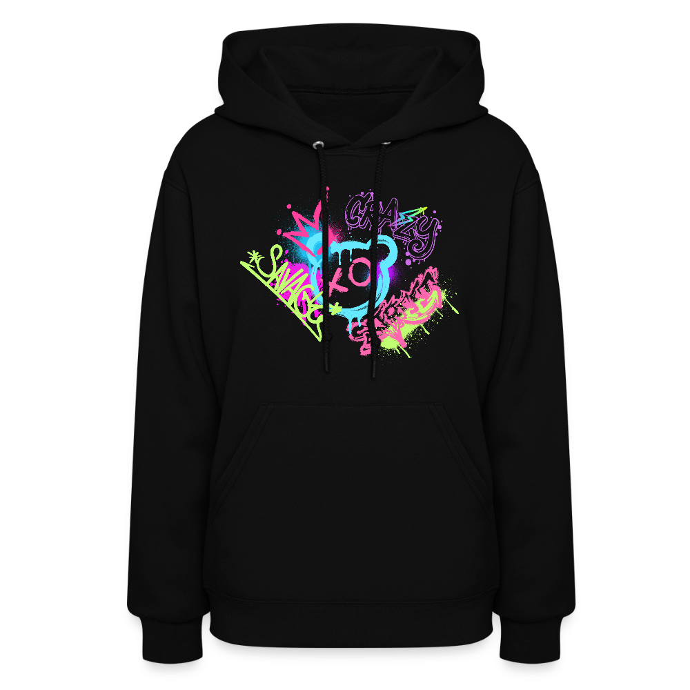 Savage Vibes Hoodie – For the Fearless Woman - black