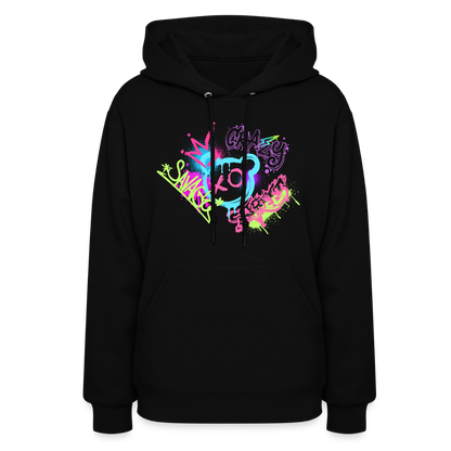 Savage Vibes Hoodie – For the Fearless Woman - black