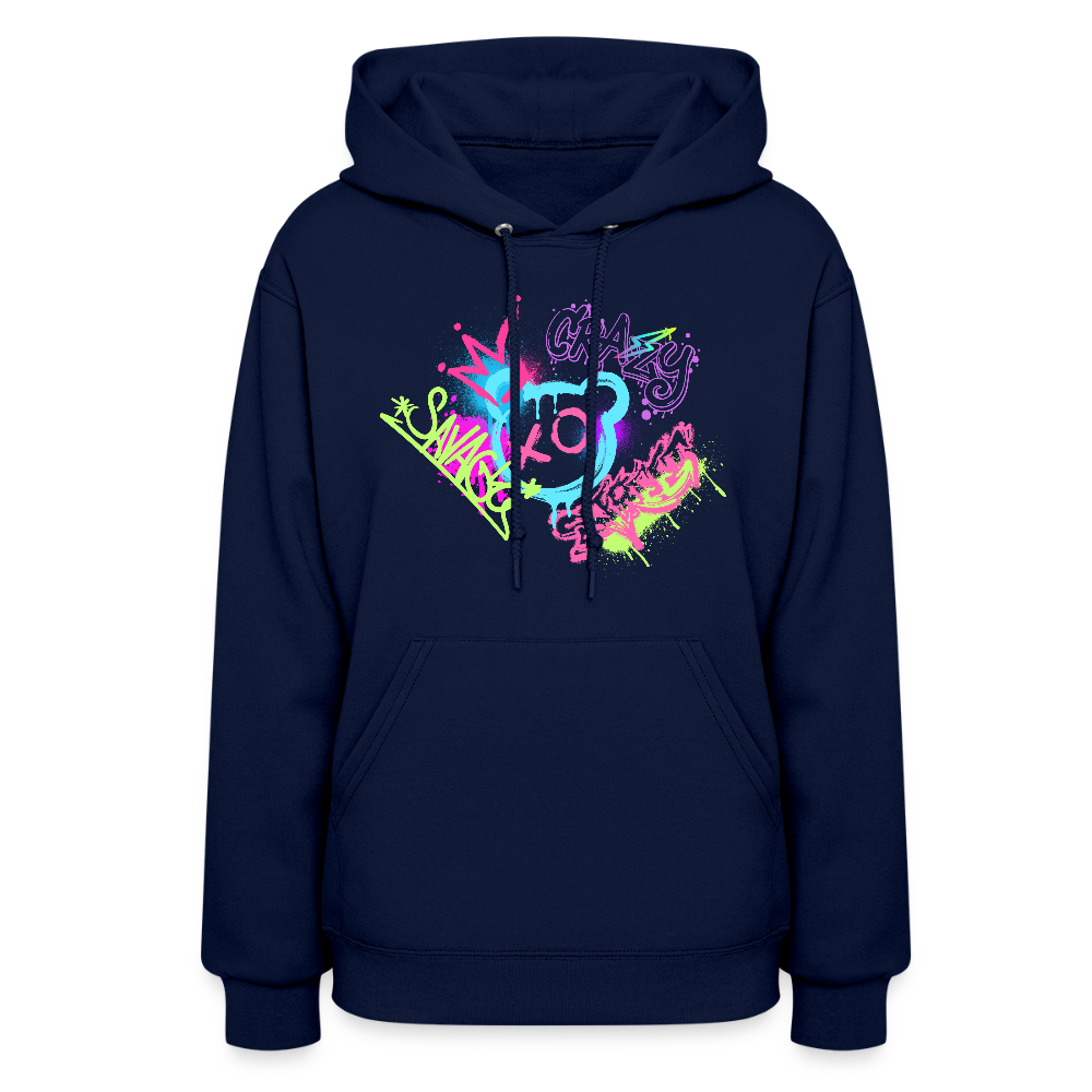 Savage Vibes Hoodie – For the Fearless Woman - navy