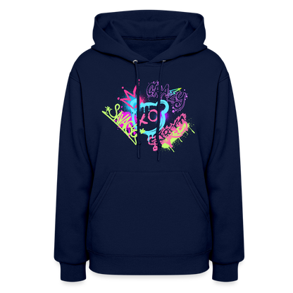 Savage Vibes Hoodie – For the Fearless Woman - navy