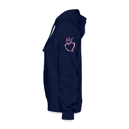 Savage Vibes Hoodie – For the Fearless Woman - navy