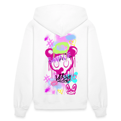 Savage Vibes Hoodie – For the Fearless Woman - white