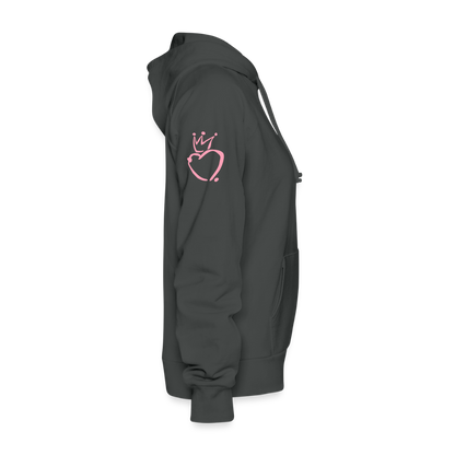 Savage Vibes Hoodie – For the Fearless Woman - asphalt