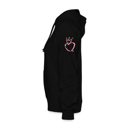 Savage Vibes Hoodie – For the Fearless Woman - black