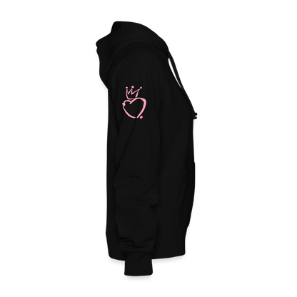 Savage Vibes Hoodie – For the Fearless Woman - black
